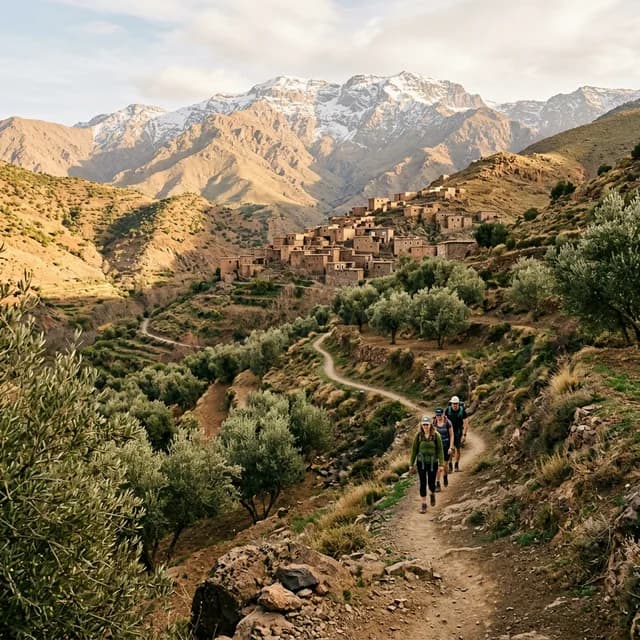 atlas hiking beni mellal