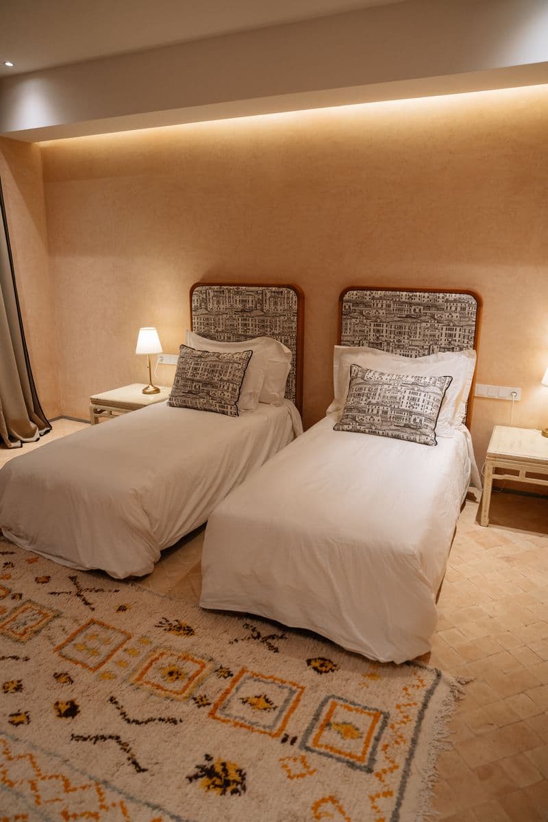 Chambre Twin Jardin 4